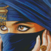 Arabic Woman Diamond Painting