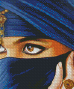 Arabic Woman Diamond Painting