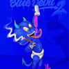 Baby Blue Devil Diamond Painting