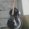 Black Double Bass Diamond Painting