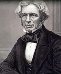 Black And White Michael Faraday Diamond Painting