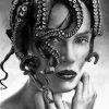 Black And White Octopus Lady Diamond Painting