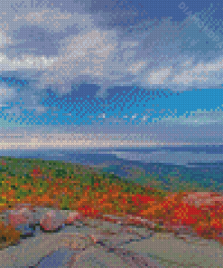 Cadillac Mountain USA Diamond Painting