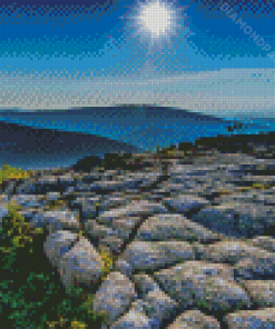 Cadillac Mountain Diamond Painting