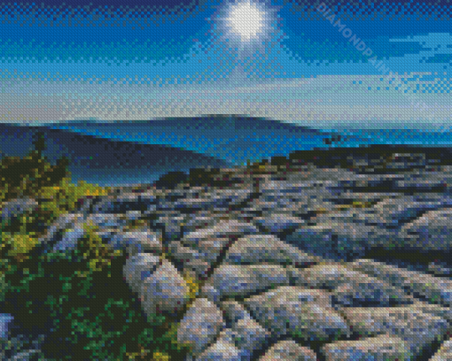 Cadillac Mountain Diamond Painting