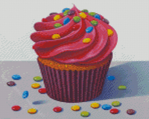 Candy Cupcake Diamond Painting