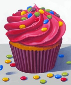 Candy Cupcake Diamond Painting