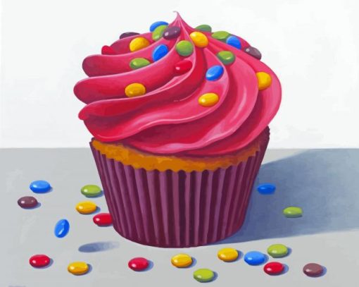 Candy Cupcake Diamond Painting