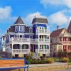 Cape May Houses Diamond Painting