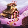 Cartoon Candy House Diamond Painting