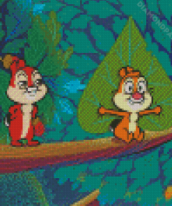 Chip And Chap Diamond Painting