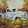 Classic Chevy Truck Art Diamond Painting