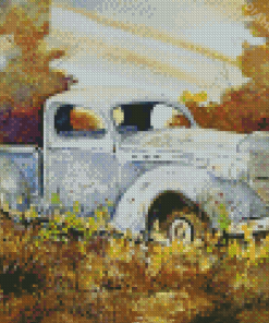 Classic Chevy Truck Art Diamond Painting