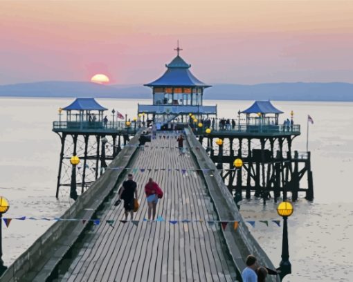 Clevedon Pier Diamond Painting