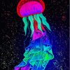 Cool Neon Jellyfish Diamond Painting