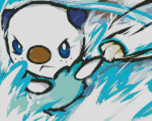 Cool Oshawott Diamond Painting