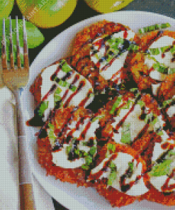 Crispy Fried Green Tomatoes Diamond Painting