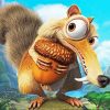 Cute Scrat Diamond Painting