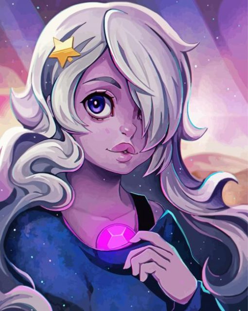 Cute Amethyst Diamond Painting