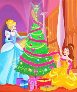 Princesses Disney Christmas Diamond Painting