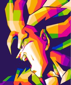 Dragon Ball Z Super Saiyan Diamond Painting