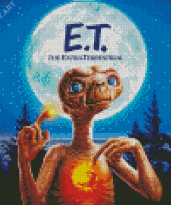 Et Extra Terrestrial Movie Diamond Painting