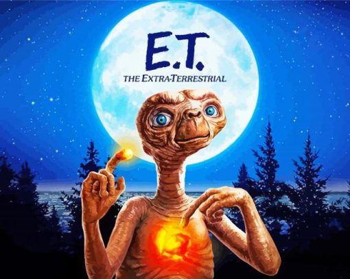 Et Extra Terrestrial Movie Diamond Painting