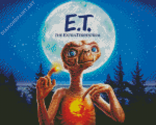 Et Extra Terrestrial Movie Diamond Painting