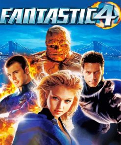 Fantastic Four Poster Diamond Painting