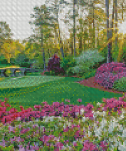 Flowering Augusta Golf Diamond Painting