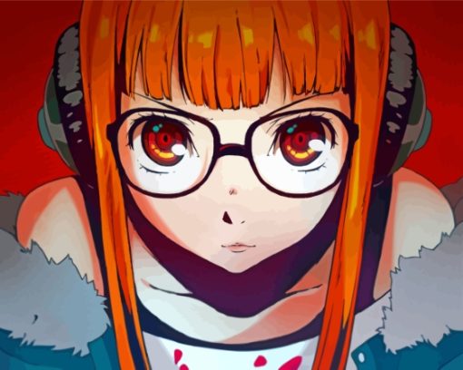 Futaba Persona 5 Game Diamond Painting