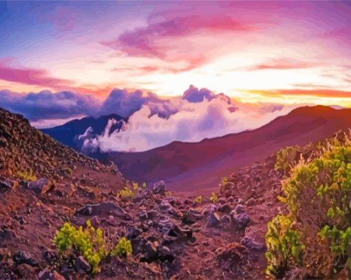 Haleakala National Park Diamond Painting