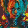 Joker Woman Diamond Painting