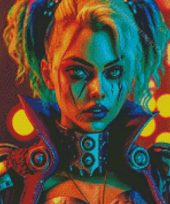 Joker Woman Diamond Painting