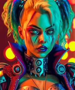 Joker Woman Diamond Painting