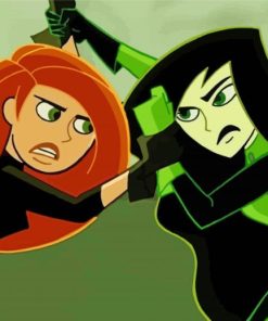 kim Possible Shego Diamond Painting