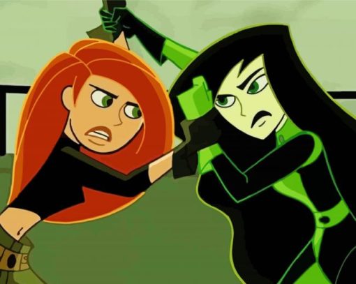 kim Possible Shego Diamond Painting