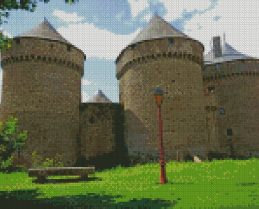 Lassay Les Chateaux Diamond Painting