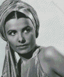 Monochrome Lena Horne Diamond Painting