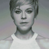 Monochrome Tina Majorino Diamond Painting