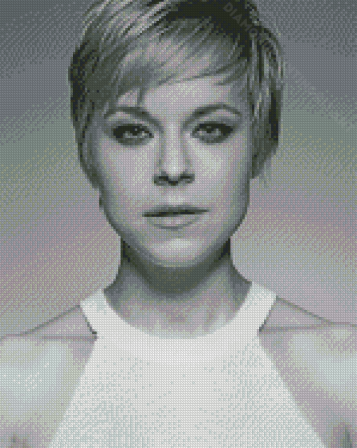 Monochrome Tina Majorino Diamond Painting