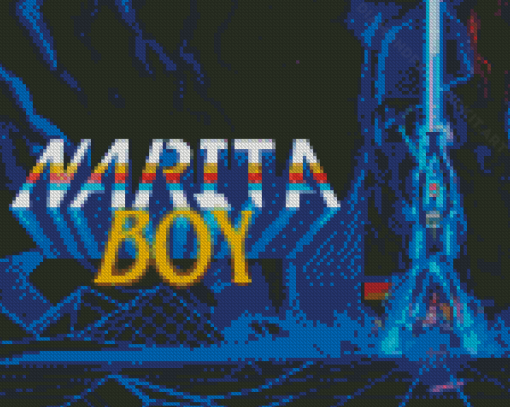 Narita Boy Game Diamond Painting