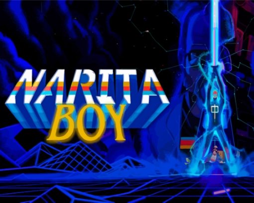 Narita Boy Game Diamond Painting