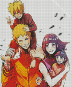 Naruto Family Diamond Painting