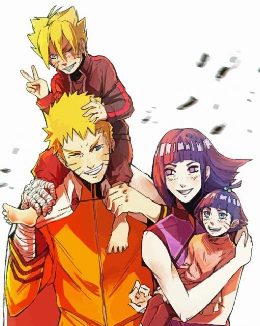 Naruto Family Diamond Painting