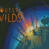 Outer Wilds Game Poster Diamond Painting