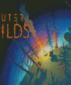 Outer Wilds Game Poster Diamond Painting