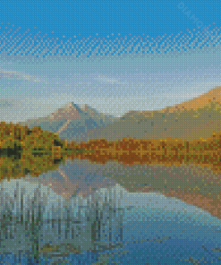 Pioneer Peak View Diamond Painting