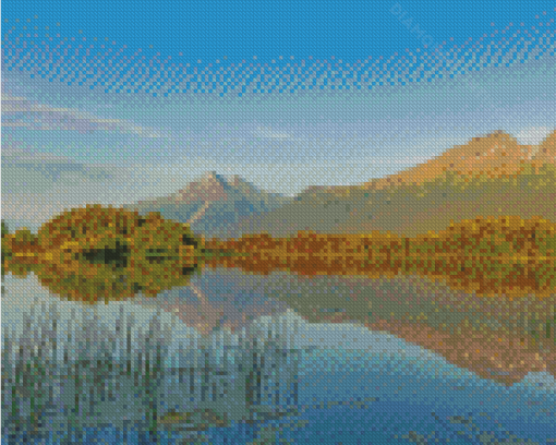 Pioneer Peak View Diamond Painting