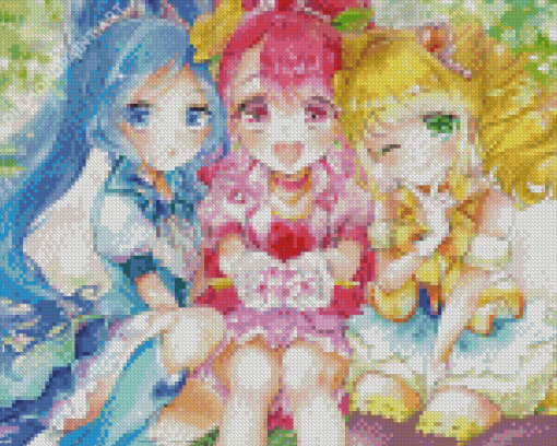 Precure Diamond Painting